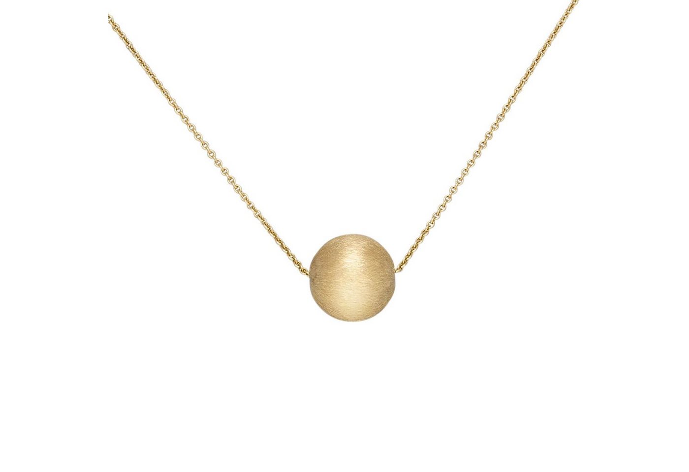 Schmuck Krone Goldkette 0,7mm Ankerkette Kugel, 750 Gelbgold, 45cm, Gold 750 Schmuck Krone Goldkette 0,7mm Ankerkette Kugel, 750 Gelbgold, 45cm, Gold 750 von Schmuck Krone