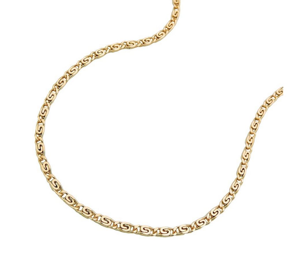 Schmuck Krone Goldkette 1,2mm S-Panzer Kette Halskette Collier aus 585 Gold Gelbgold 45cm Goldkette von Schmuck Krone