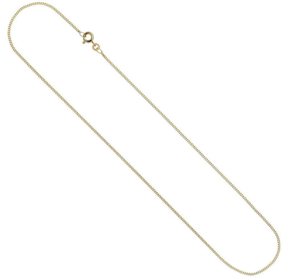 Schmuck Krone Goldkette 1,3mm Panzerkette Halskette Collier Goldkette 333 Gelbgold Gold 36cm Damen von Schmuck Krone