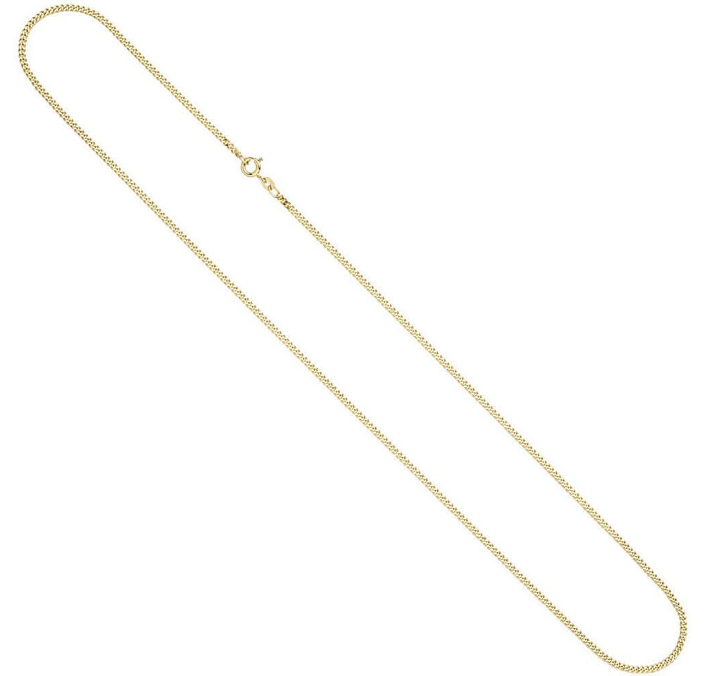 Schmuck Krone Goldkette 2,1mm Panzerkette Kette Collier Halskette Goldkette aus 333 Gold Gelbgold 70cm von Schmuck Krone