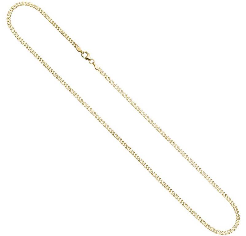 Schmuck Krone Goldkette 2,7mm Zwillingspanzerkette Kette Halskette aus 333 Gold Gelbgold 50cm von Schmuck Krone