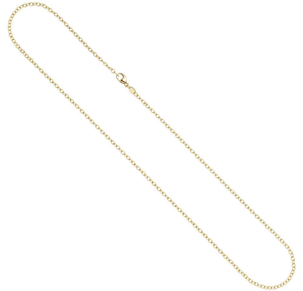 Schmuck Krone Goldkette 2mm Weitankerkette Kette Halskette Halsschmuck 585 Gold Gelbgold 45cm von Schmuck Krone