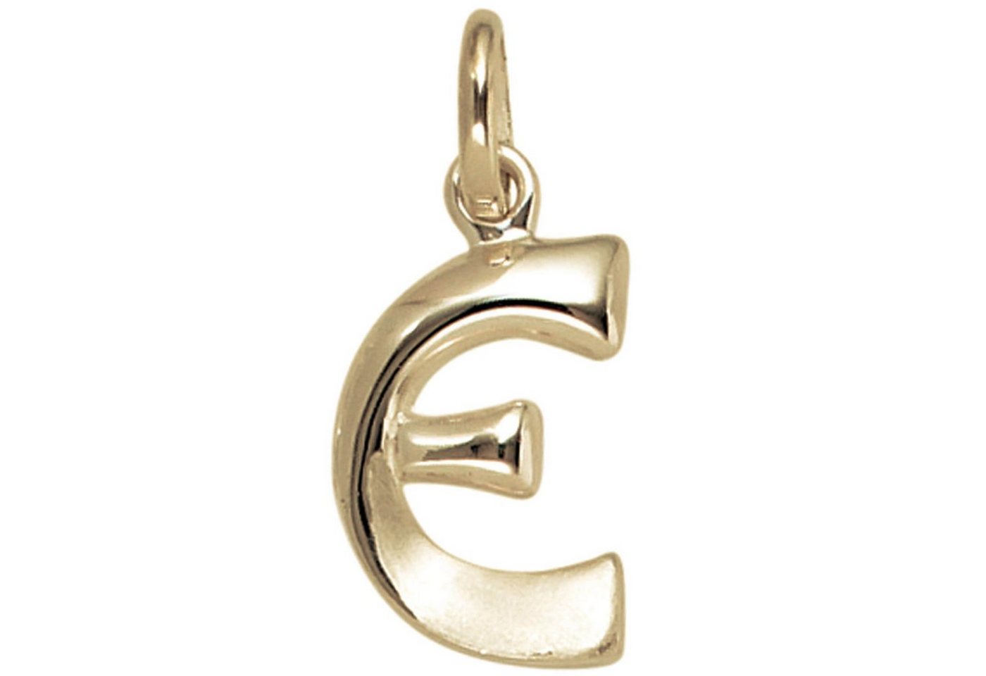 Schmuck Krone Kettenanhänger Anhänger Buchstabe E aus 375 Gelbgold, Gold 375 Schmuck Krone Kettenanhänger Anhänger Buchstabe E aus 375 Gelbgold, Gold 375 von Schmuck Krone