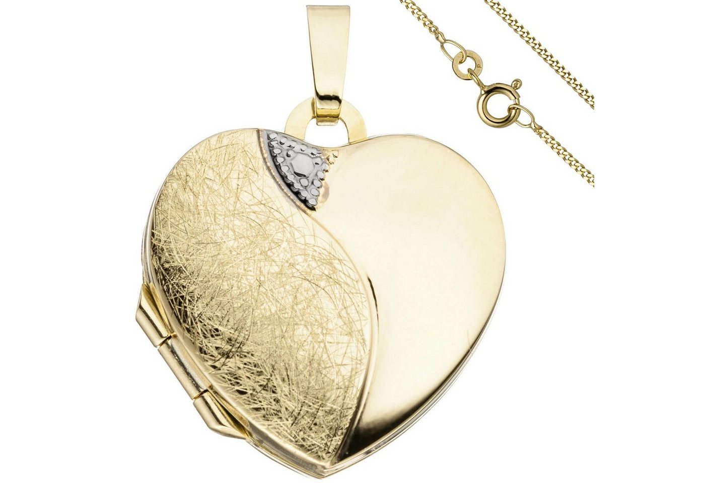 Schmuck Krone Schmuckset Schmuck-Set, Medaillon Panzerkette 333 Gelbgold, Gold 333 Schmuck Krone Schmuckset Schmuck-Set, Medaillon Panzerkette 333 Gelbgold, Gold 333 von Schmuck Krone