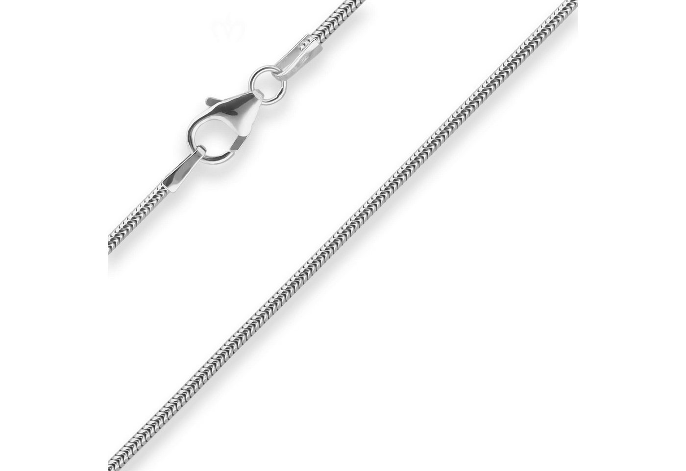 Schmuck Krone Schlangenkette 1,2mm Schlangenkette aus 925 Silber 80cm, Silber 925 Schmuck Krone Schlangenkette 1,2mm Schlangenkette aus 925 Silber 80cm, Silber 925 von Schmuck Krone