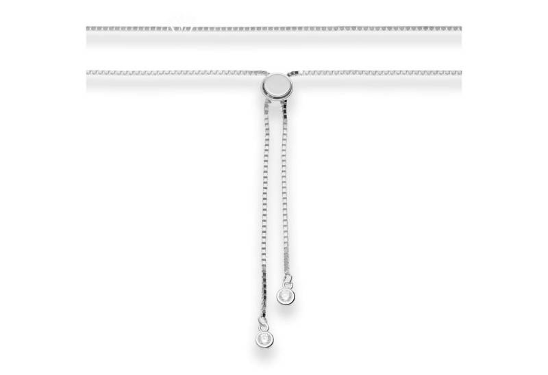 Schmuck Krone Silberarmband 1,2mm Armband Veneziakette aus 925 Silber 26cm, Silber 925 von Schmuck Krone