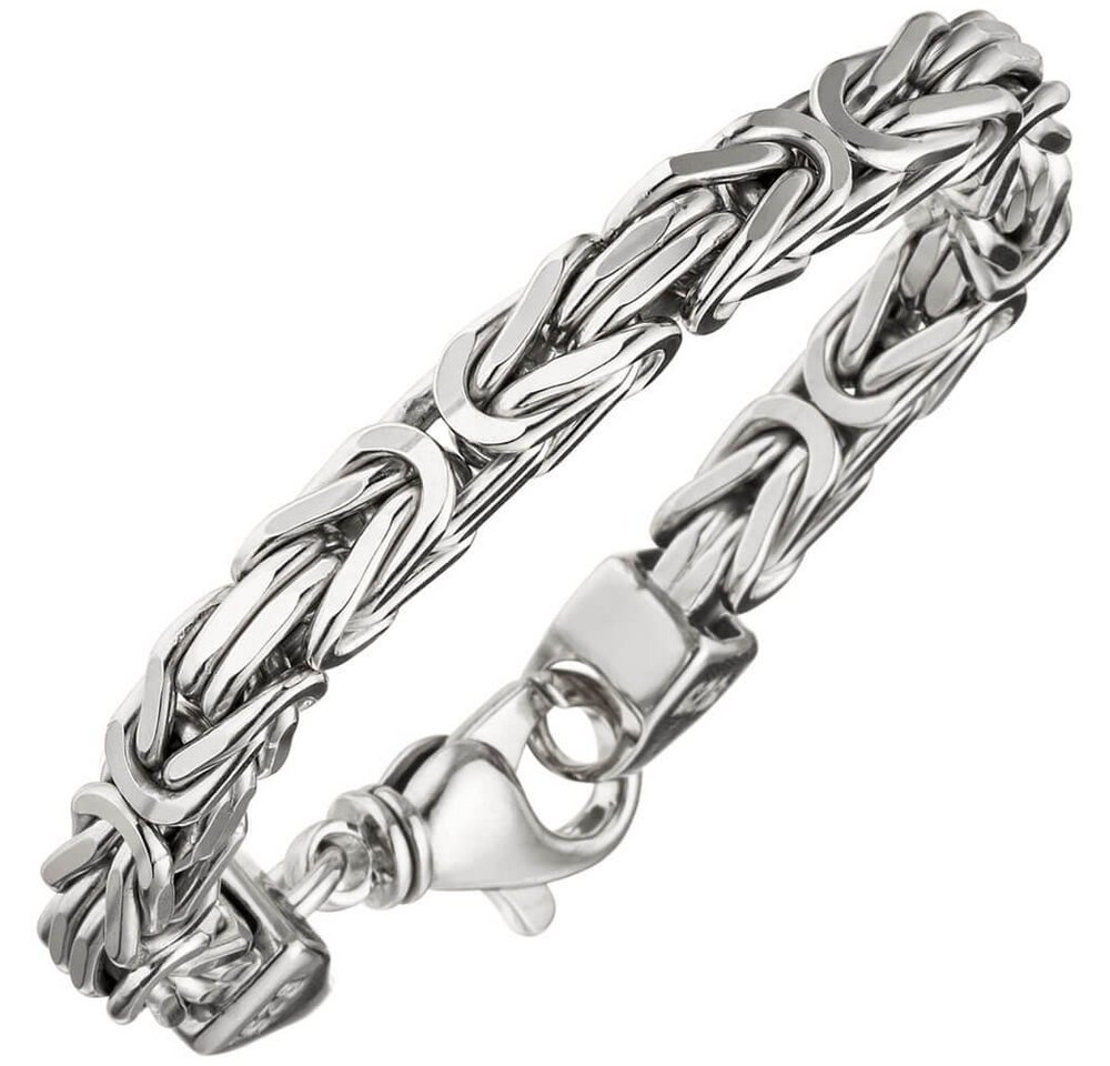 Schmuck Krone Silberarmband 7mm Königsarmband Armband Armschmuck aus 925 Silber 20cm Unisex von Schmuck Krone