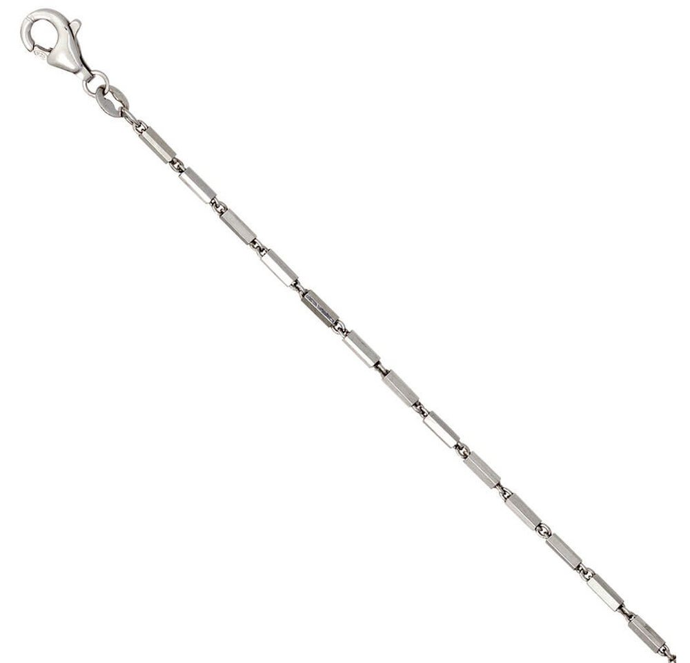 Schmuck Krone Silberkette 1,4mm Gliederkette Collier Kette Halskette 925 Silber Karabiner 42cm Damen von Schmuck Krone