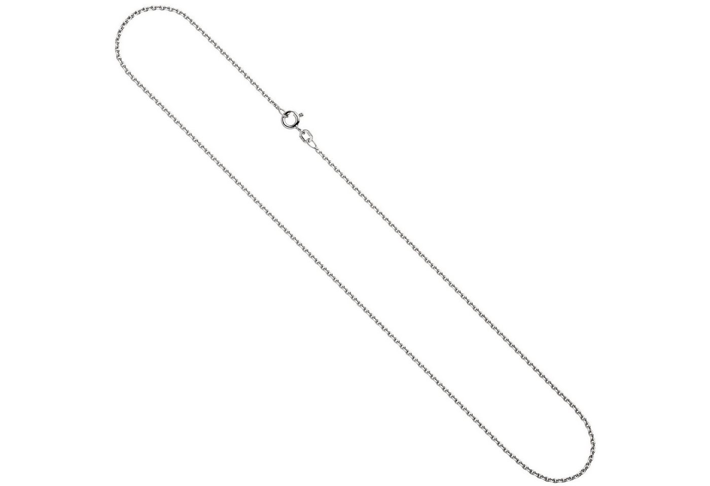 Schmuck Krone Silberkette 1,5mm Ankerkette, 925 Silber glänzend, 45cm, Silber 925 von Schmuck Krone