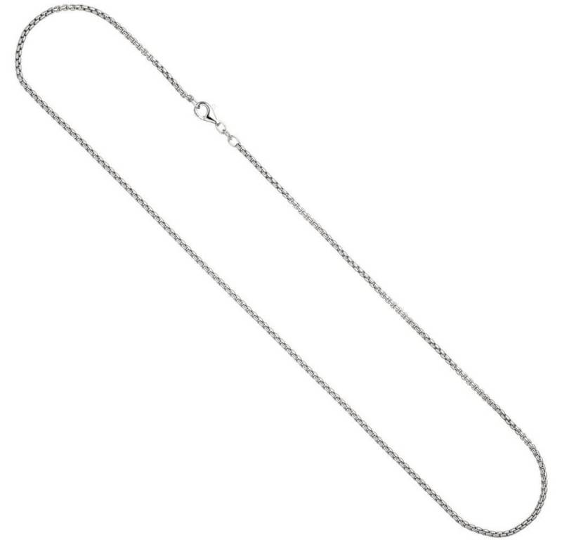 Schmuck Krone Silberkette 2,5mm Venezianerkette Silberkette Kette Collier 925 Silber oval 60cm Unisex von Schmuck Krone