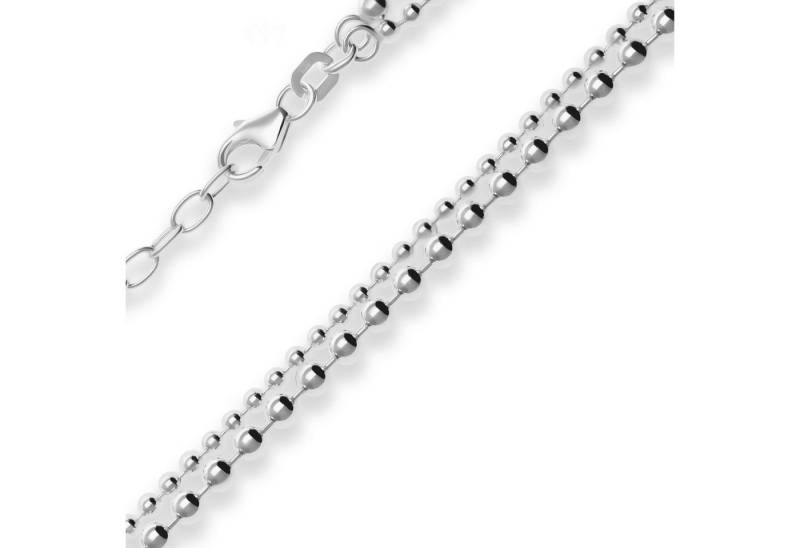 Schmuck Krone Silberkette 3mm Fantasiekette aus 925 Silber 40cm, Silber 925 von Schmuck Krone
