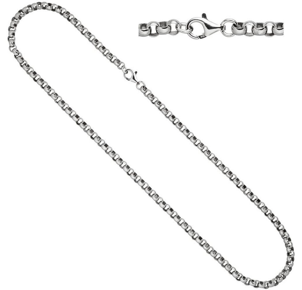 Schmuck Krone Silberkette 4,5mm Erbskette Kette Halskette Silberkette Halsschmuck aus 925 Silber 50cm von Schmuck Krone