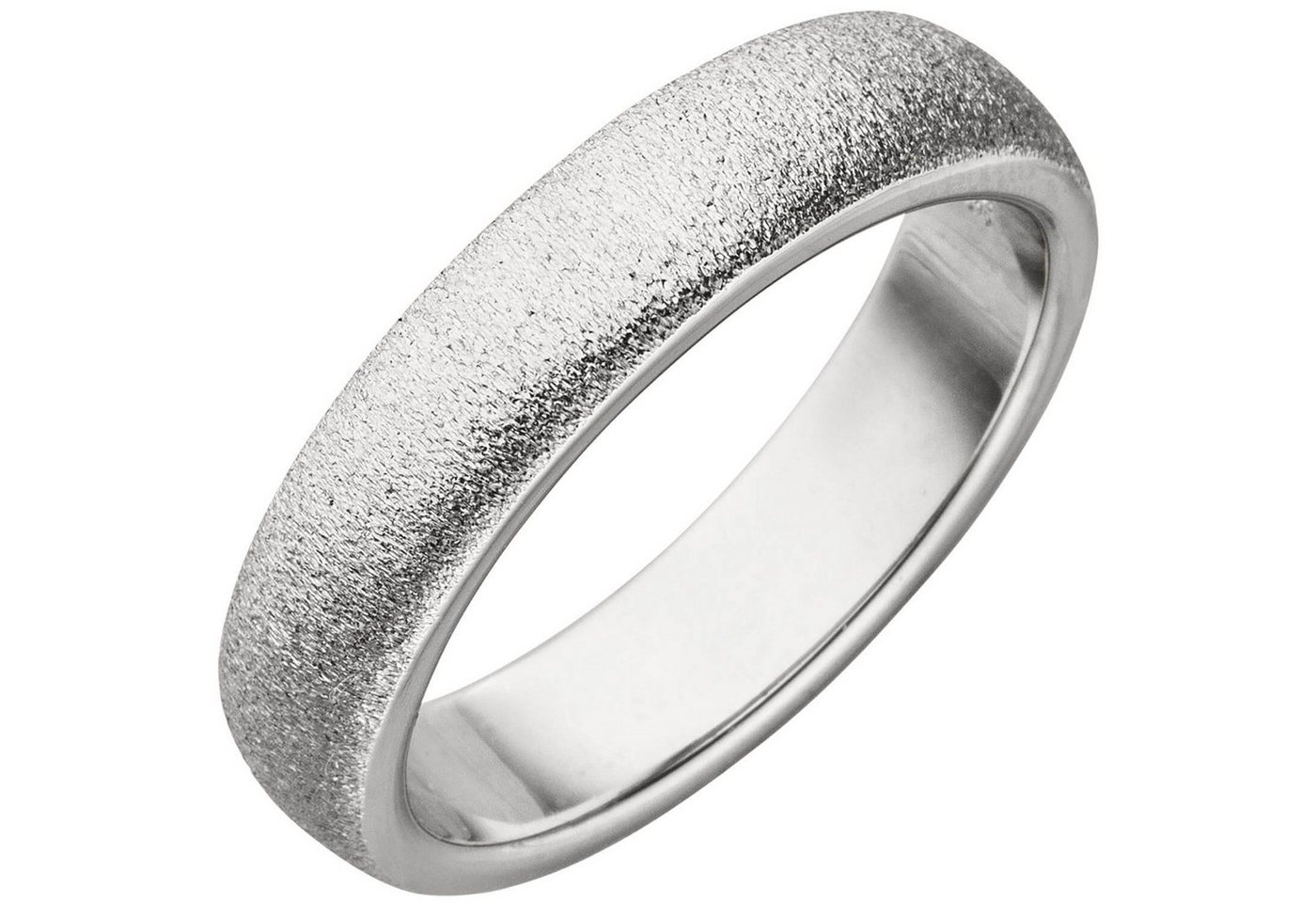 Schmuck Krone Silberring Ring aus 925 Silber mit Struktur, Silber 925 von Schmuck Krone