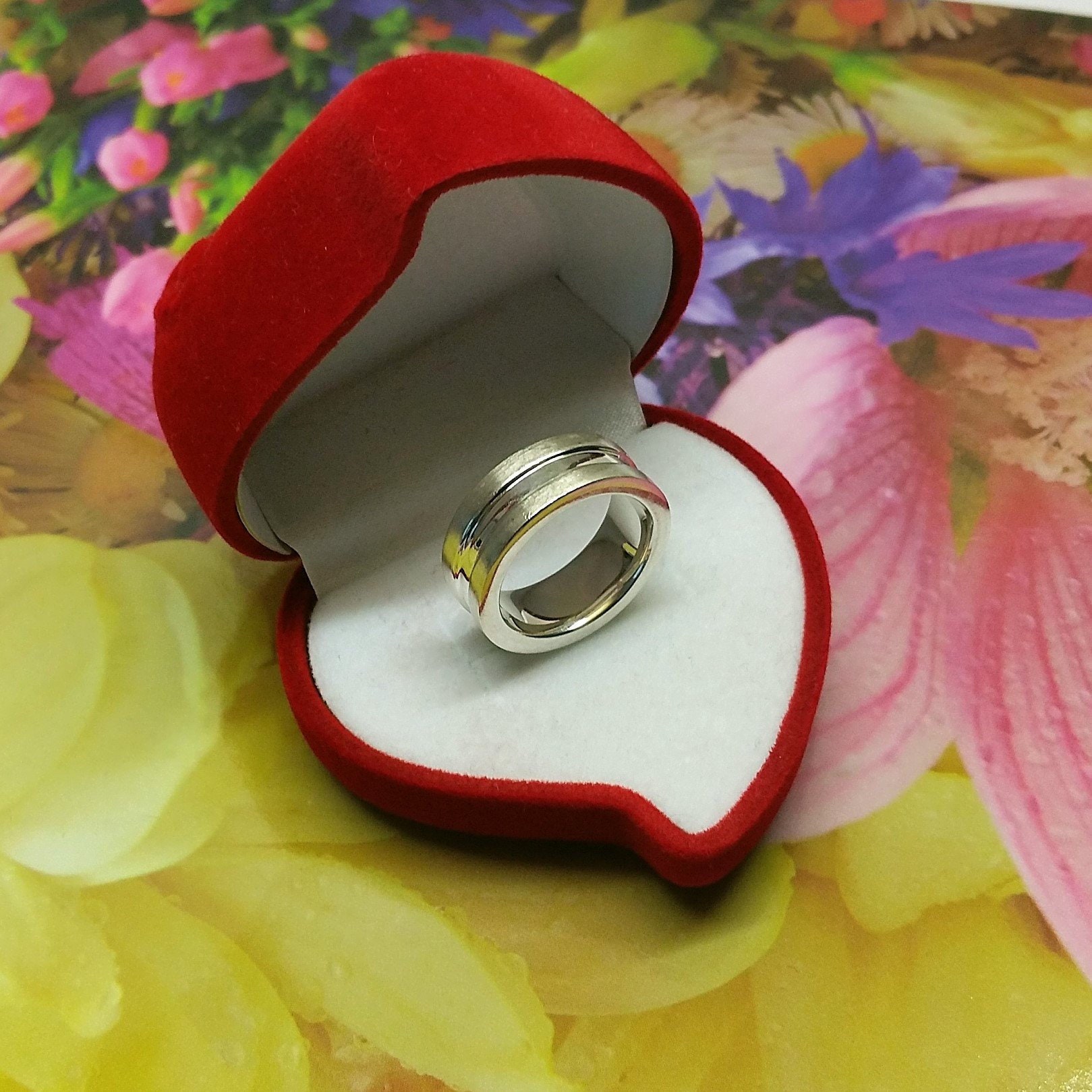 16, 7 Mm Edler Ring Silber 925 Massiv 80Er Style Sr114 16, 7 Mm Edler Ring Silber 925 Massiv 80Er Style Sr114 von SchmuckAtelierRegina