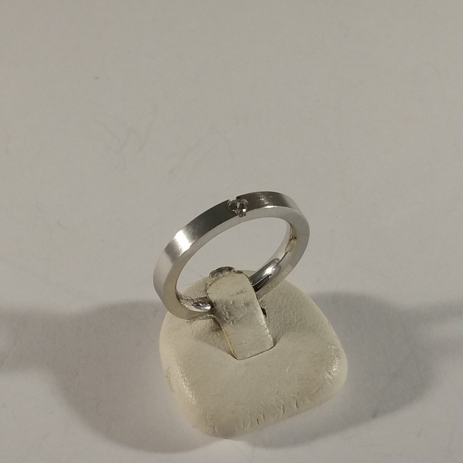 17, 6 Mm Silberring Ring Silber 925 Kristallstein Klar Design Vintage Elegant Sr443 von SchmuckAtelierRegina