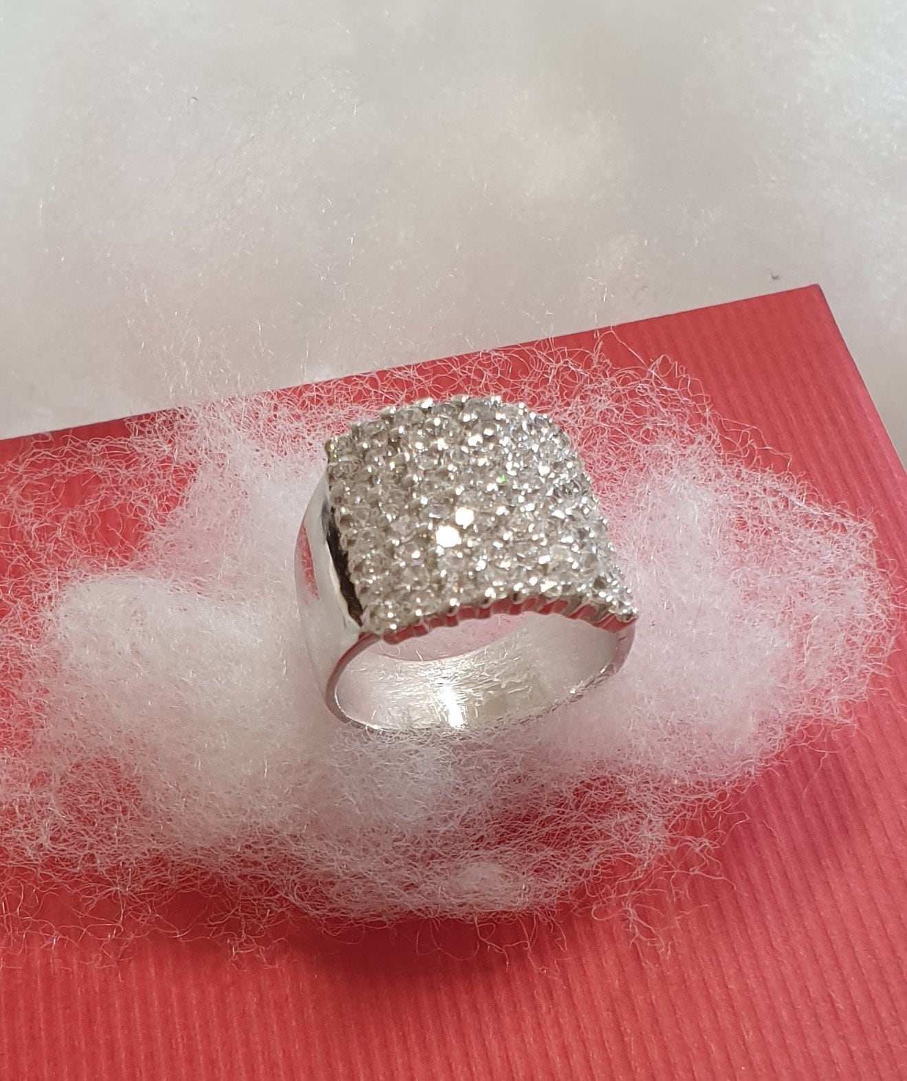 17, 6 Mm Vintage Silberring Ring Silber 925 Kristalle Edel Glitzer Sr576 von SchmuckAtelierRegina