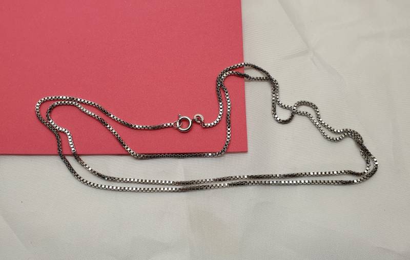76 cm/1, 5 Mm Kette Halskette Silberkette Venezianerkette Silber 925 Hk226 von SchmuckAtelierRegina