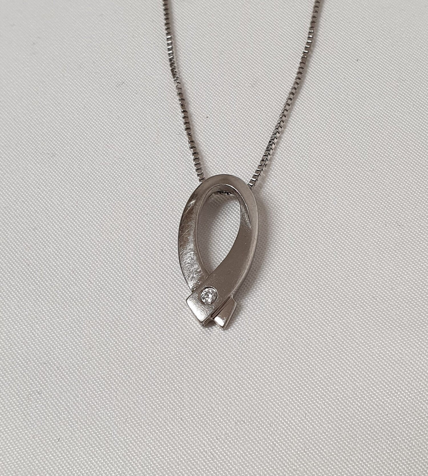 Design Anhänger Ohne Kette Silber 925 Kristall Klar Matt Glänzend Vintage Edel Ska1195 von SchmuckAtelierRegina