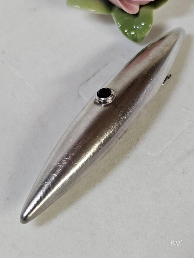 Extravagante Brosche Anstecknadel Silber 925 Kristall Schwarz Design Vintage Elegant Sb543 von SchmuckAtelierRegina