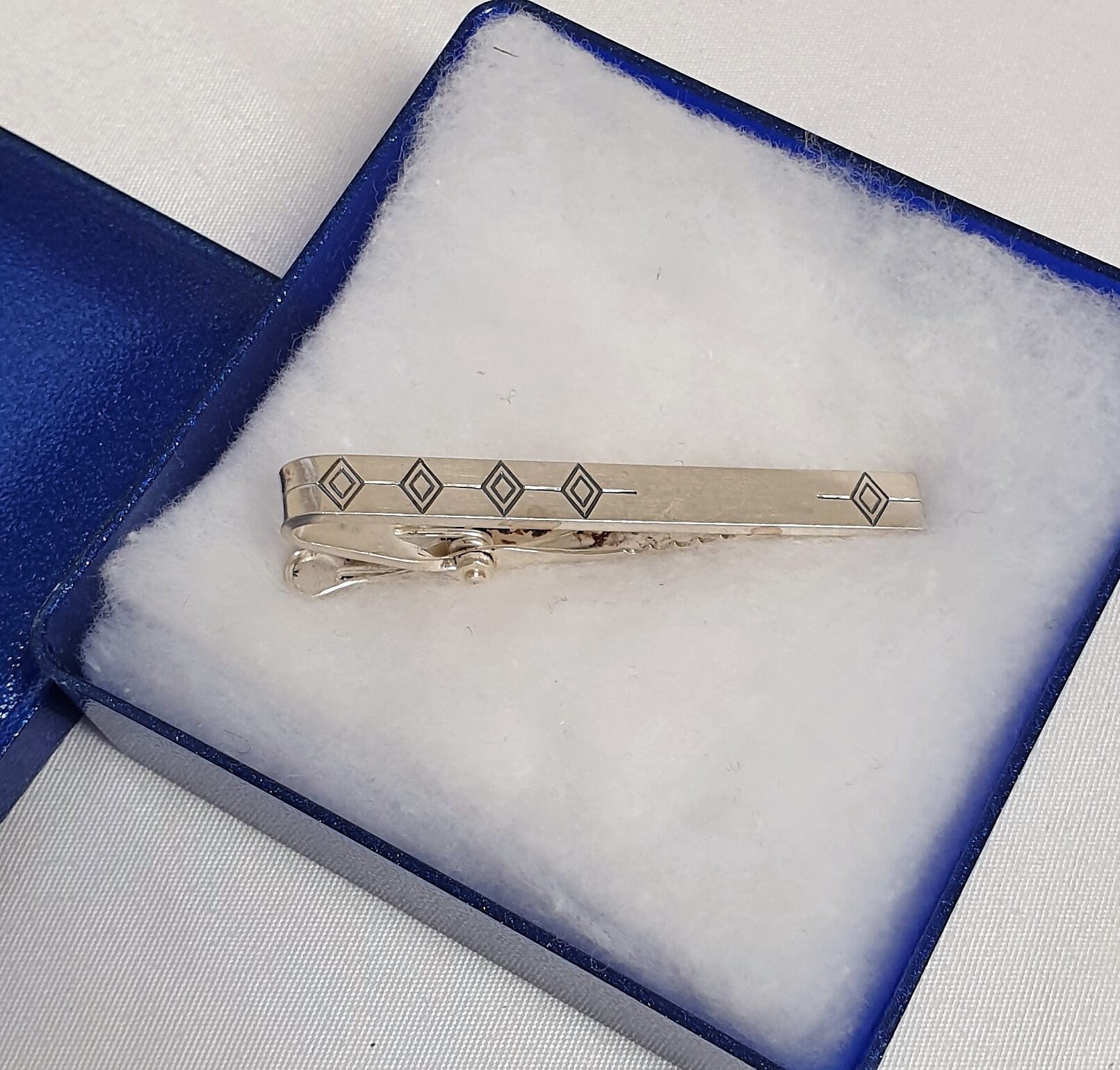 Finland Krawattennadel Krawattenklammer Klemme Silber 830 Edel Design Selten Rar Kn197 von SchmuckAtelierRegina