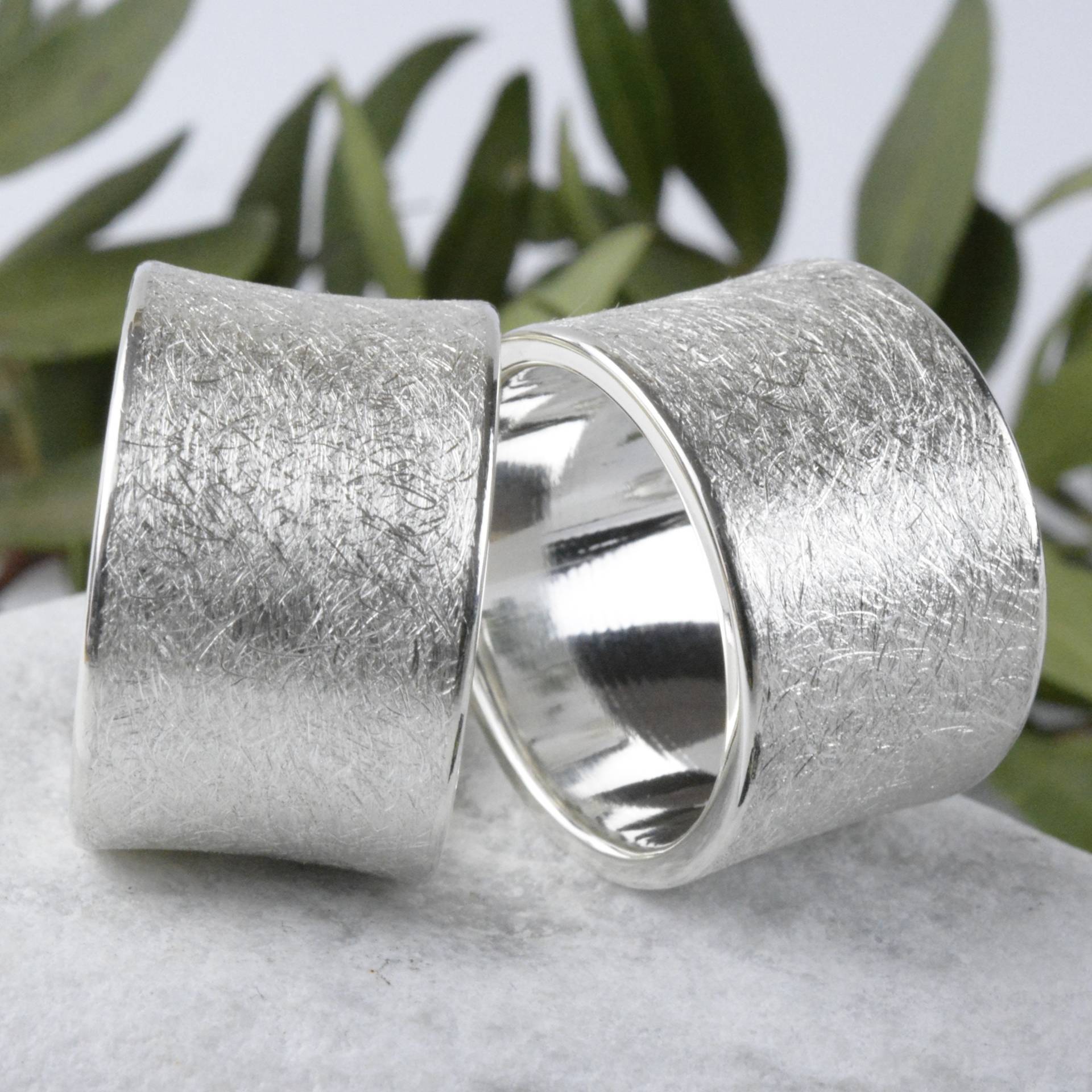 Partnerringe/Eheringe Aus 925 Silber Konkav | 14 Mm Breit Eismatt Personalisierbar Freundschaftsringe Partnerringe/Eheringe Aus 925 Silber Konkav | 14 Mm Breit Eismatt Personalisierbar Freundschaftsringe von SchmuckBatih
