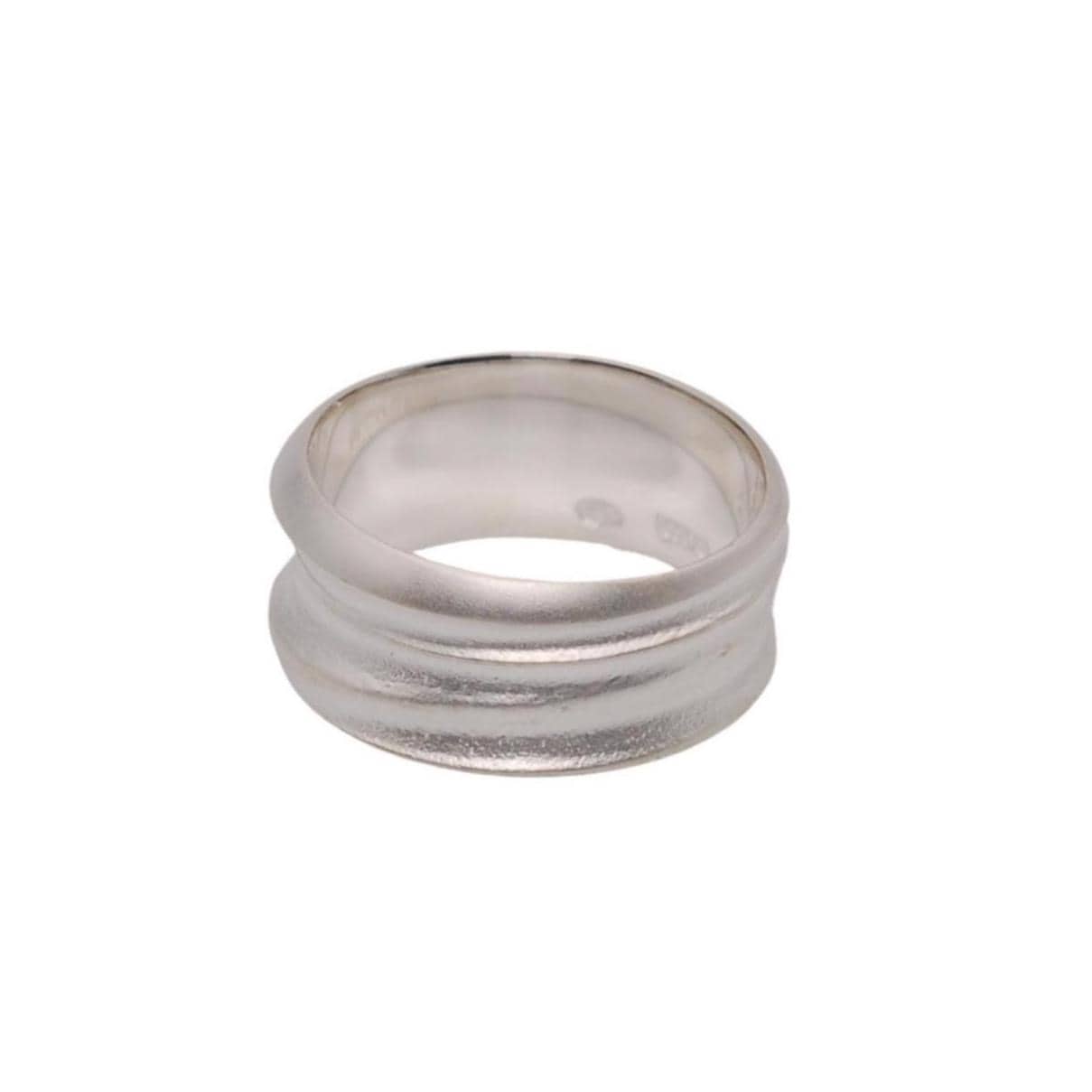 Silberring Arctic Flow, Größe 56 von SchmuckByUteWichels