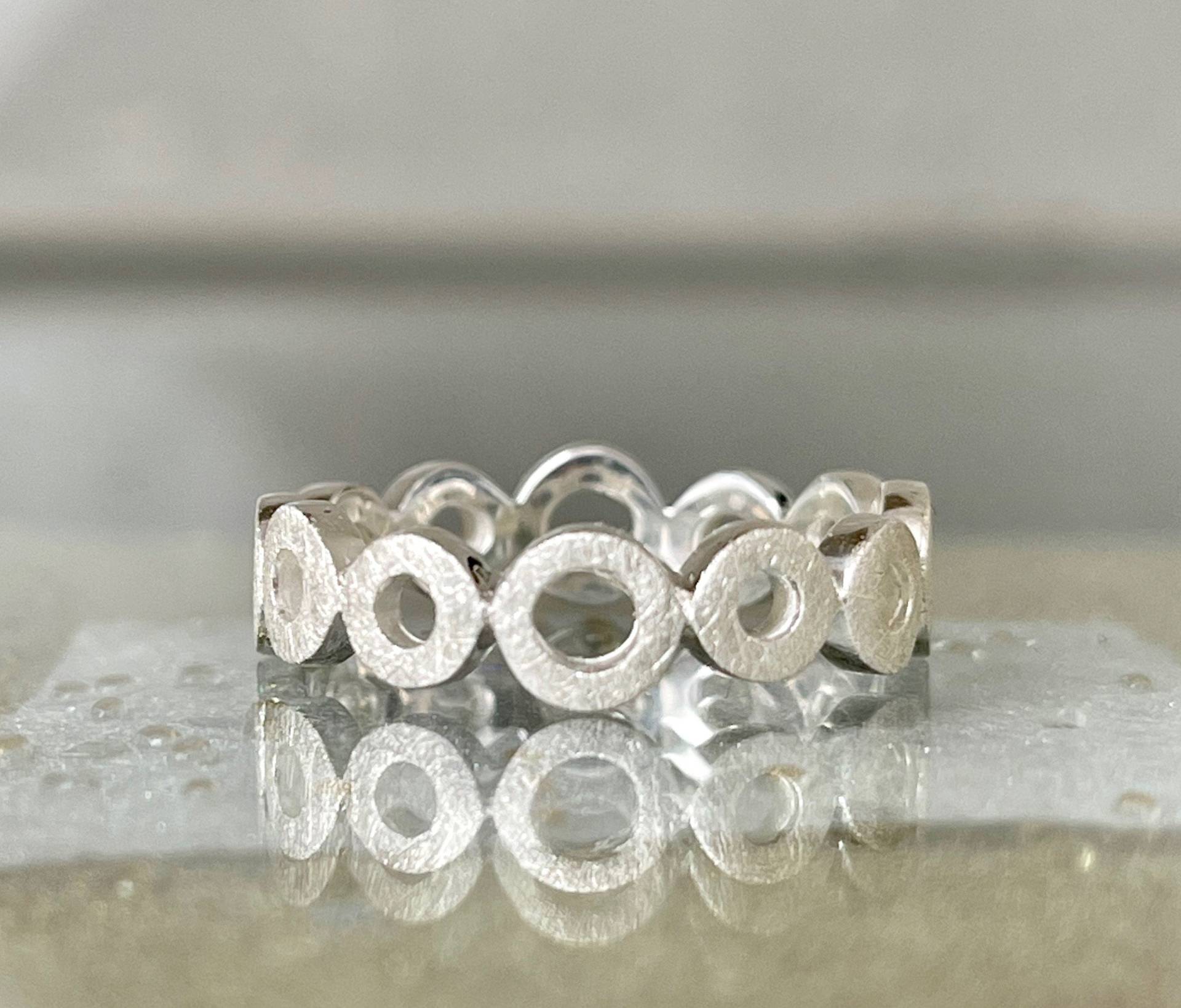 Silberring Donut Silberring Donut von SchmuckByUteWichels