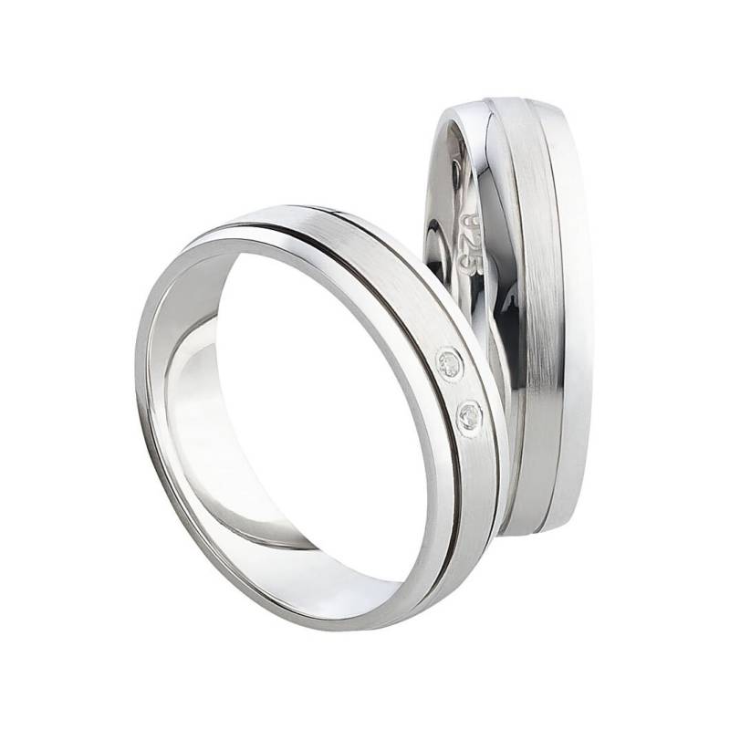 925 Silberringe Paar Ehering Verlobungsringe Antragsringe Trauring Hochzeitsring Wedding Rings Engagement Zirkonia 925 Silberringe Paar Ehering Verlobungsringe Antragsringe Trauring Hochzeitsring Wedding Rings Engagement Zirkonia von SchmuckDepot