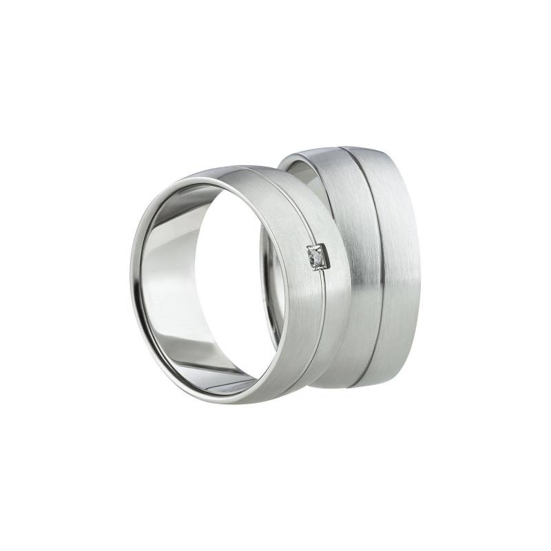 Edelstahlringe Damenring Herrenring Mit Gravur Verlobungsringe Antragsringe Ehering Trauring Hochzeitsring Wedding Rings Engagement von SchmuckDepot