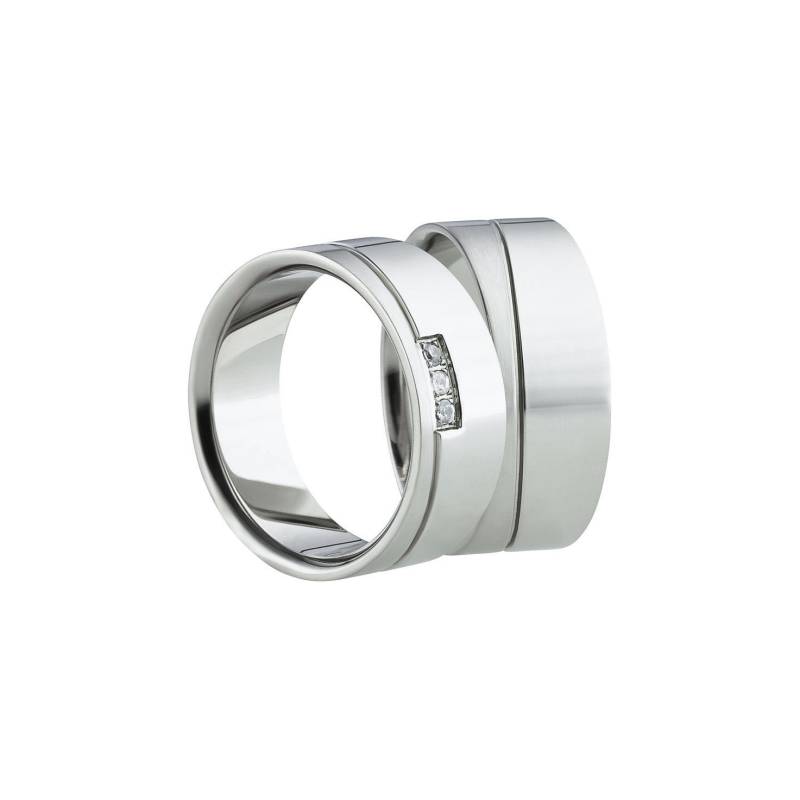 Edelstahlringe Damenring Herrenring Mit Gravur Verlobungsringe Antragsringe Ehering Trauring Hochzeitsring Wedding Rings Engagement von SchmuckDepot