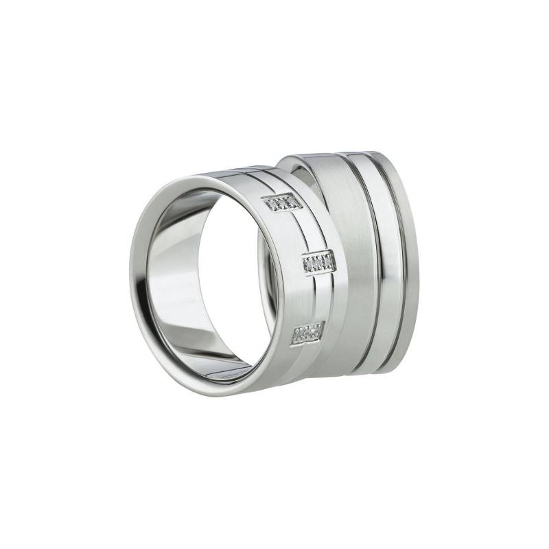 Edelstahlringe Damenring Herrenring Mit Gravur Verlobungsringe Antragsringe Ehering Trauring Hochzeitsring Wedding Rings Engagement von SchmuckDepot