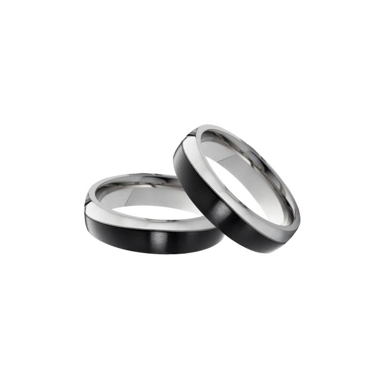 Edelstahlringe Wedding Rings Engagement Verlobungsringe Antragsringe Eheringe Trauringe Partnerringe Freundschaftsringe Hochzeitsring von SchmuckDepot