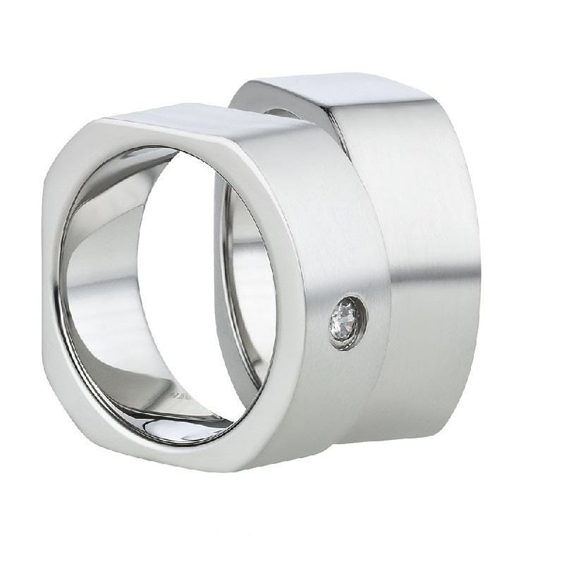 Edelstahlringe Wedding Rings Engagement Verlobungsringe Antragsringe Edelstahlringe Wedding Rings Engagement Verlobungsringe Antragsringe von SchmuckDepot