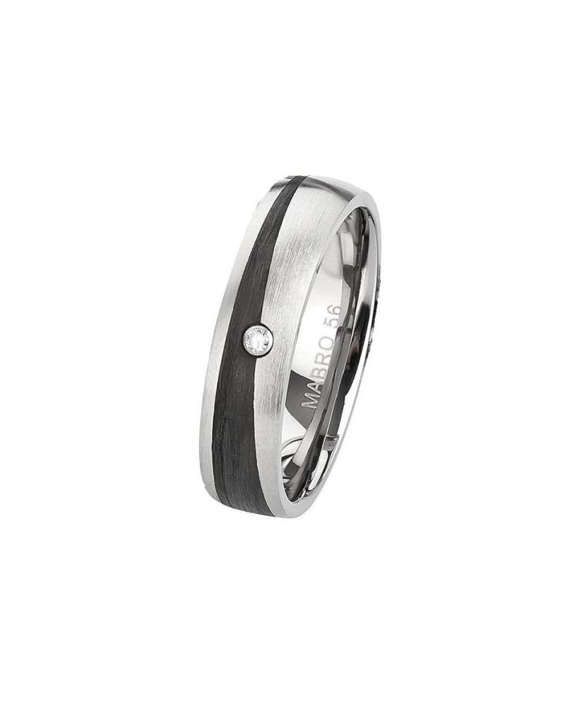 Titan Carbon Ringe Mit Diamant Verlobungsringe Antragsringe Damenring Trauring Ehering Hochzeitsring Wedding Rings Engagement Diamond von SchmuckDepot