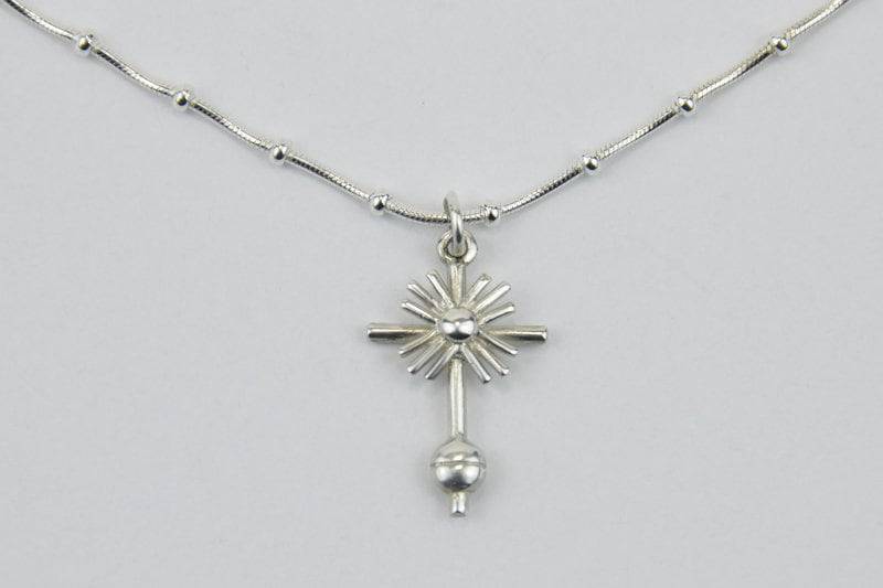 Silberkette Mit Zugspitz Gipfelkreuz Silber Silberkette Mit Zugspitz Gipfelkreuz Silber von SchmuckEitzenberger