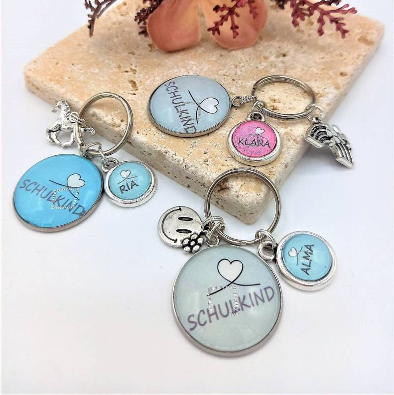 Personalisierter Anhänger Zur Einschulung von SchmuckKitchen