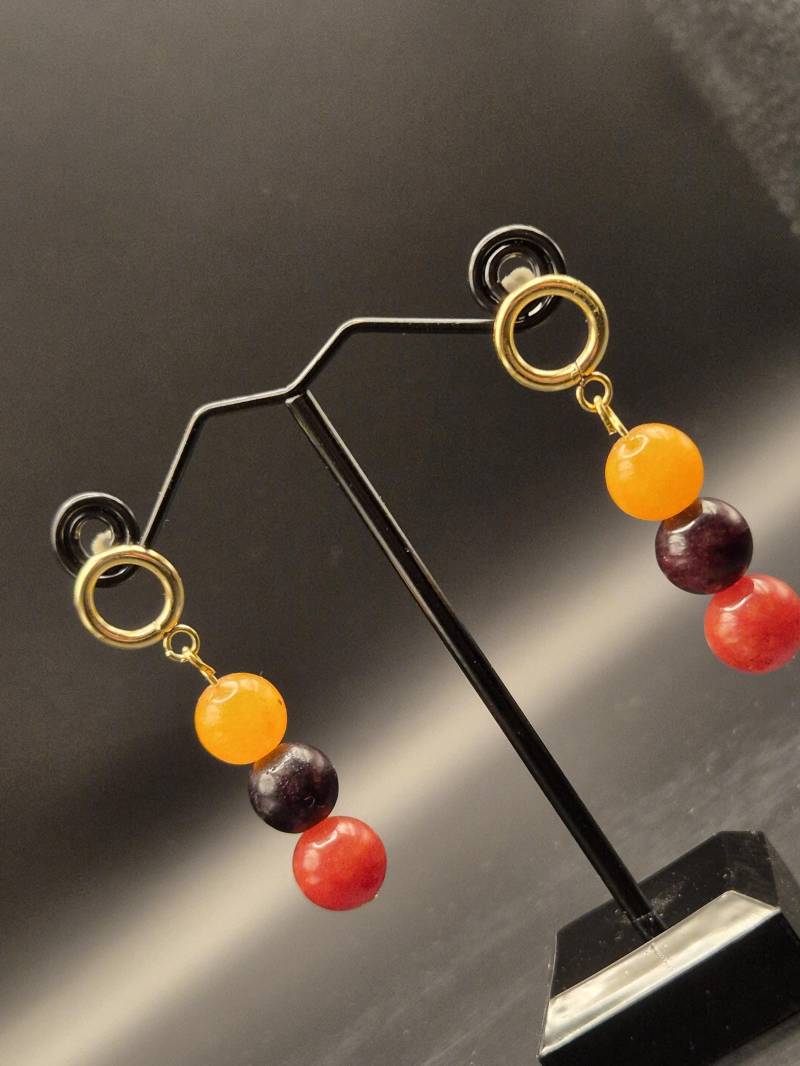 Traumhafte Hängeohrringe Mit Karneol Traumhafte Hängeohrringe Mit Karneol von SchmuckLook