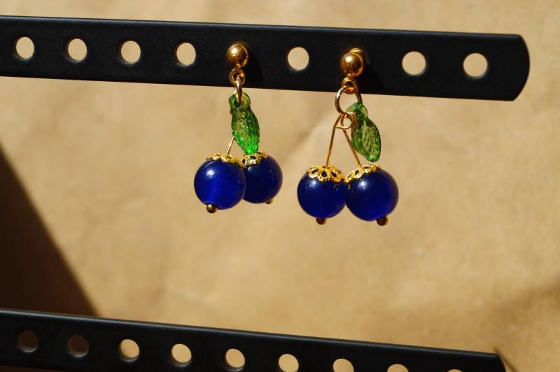 Fruchtige Ohrringe - Sommerliche Hängeohrringe in Orangen-, Zitronen- & Blaubeer-Optik Statement Ohrschmuck Frucht Fruchtige Ohrringe - Sommerliche Hängeohrringe in Orangen-, Zitronen- & Blaubeer-Optik Statement Ohrschmuck Frucht von SchmuckMalVorbei