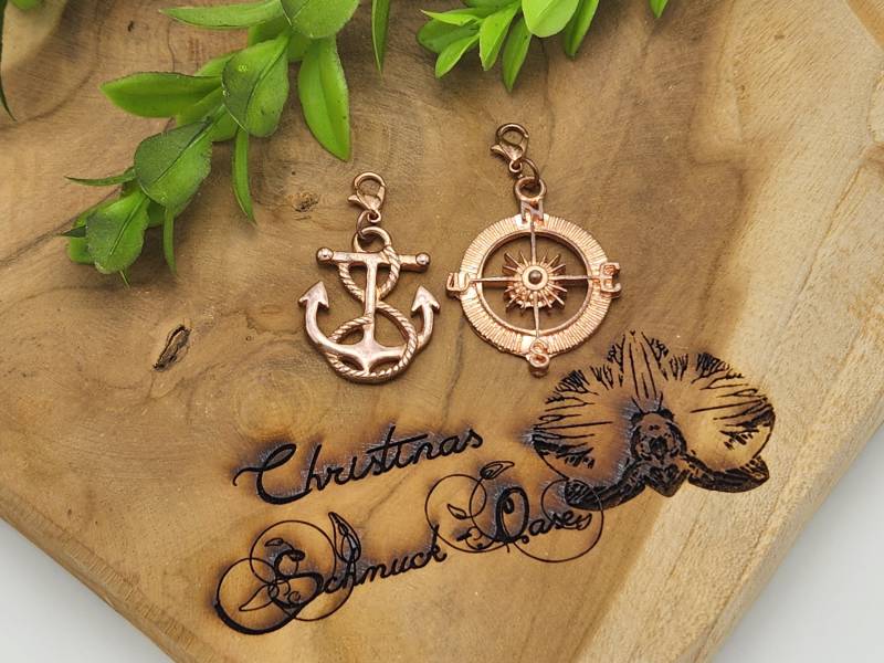 Anhänger Anker/Kompass von SchmuckOaseChristina