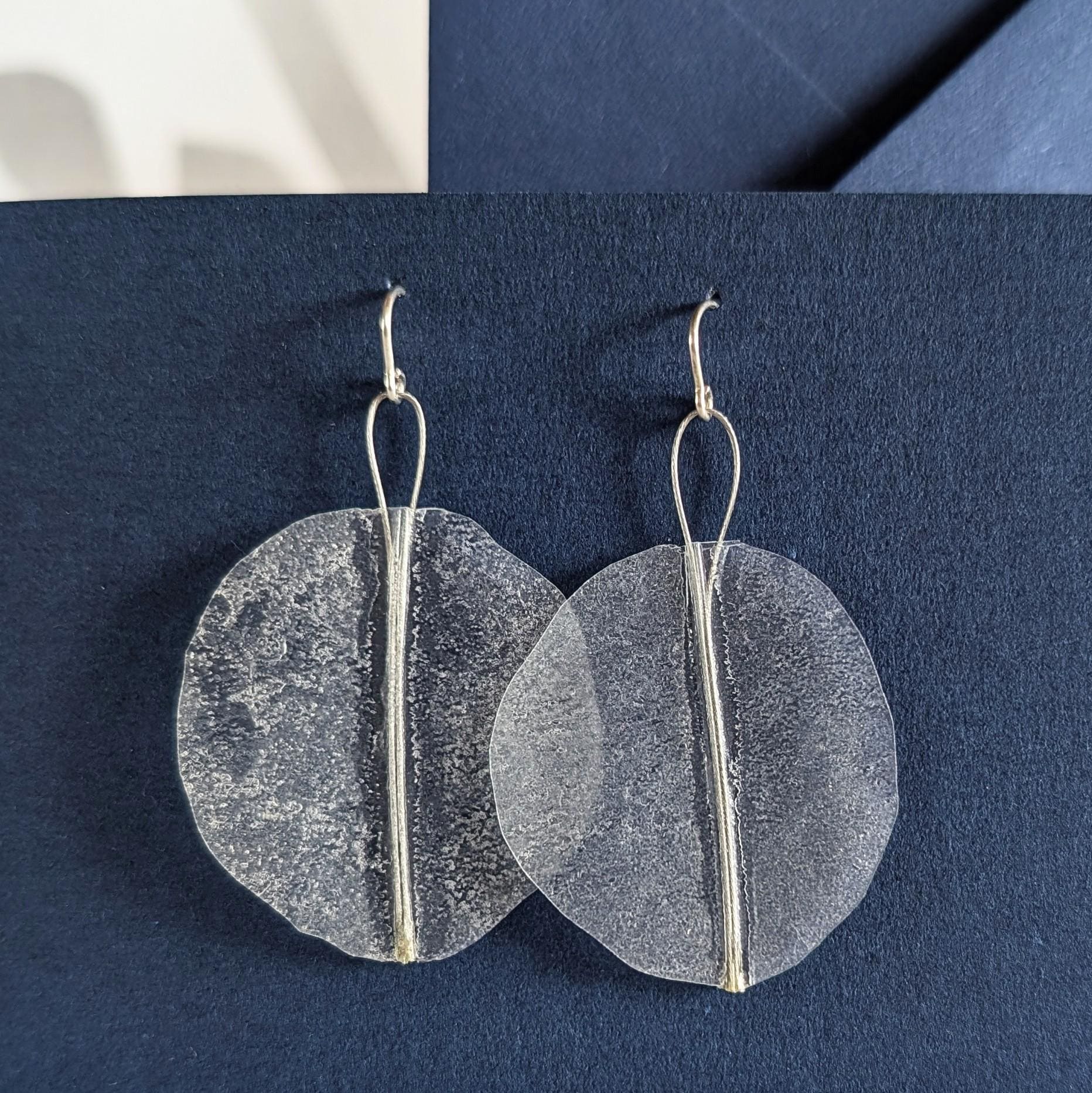 Ohrhänger, Transparent Aus Recycletem Kunststoff von SchmuckSpecials