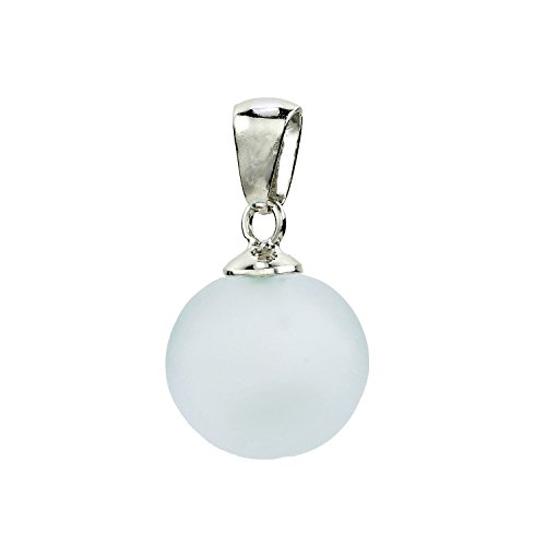 Aleksander Sternen Murano Star Muranoglas Damen Anhänger aus 925 Sterling Silber mit Muranoglas Kugel matt hellblau Aleksander Sternen Murano Star Muranoglas Damen Anhänger aus 925 Sterling Silber mit Muranoglas Kugel matt hellblau von Schmuckboerse24