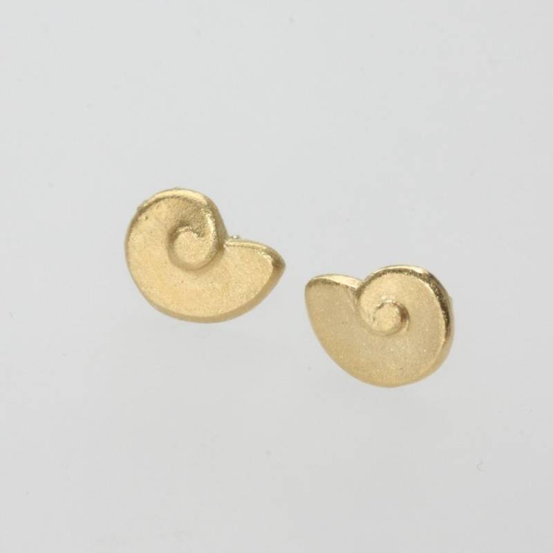 Handgefertigte Schneckenohrstecker von Schmuckbrise