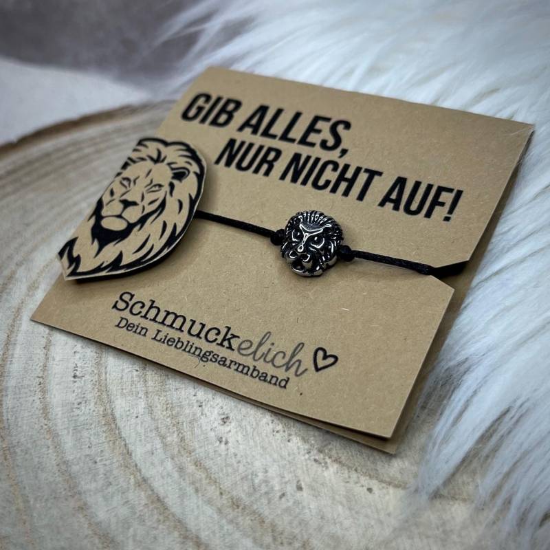 Armband Löwe Armband Löwe von Schmuckelich