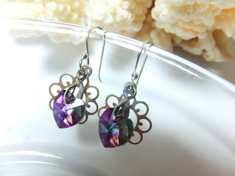 Kristallohrringe in Silber von Schmuckenergien