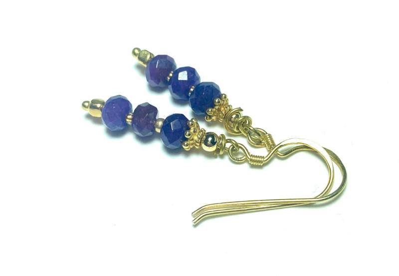 Sugilith Ohrringe, 14K.goldbrisuren 1Aaa Qualität von Schmuckenergien