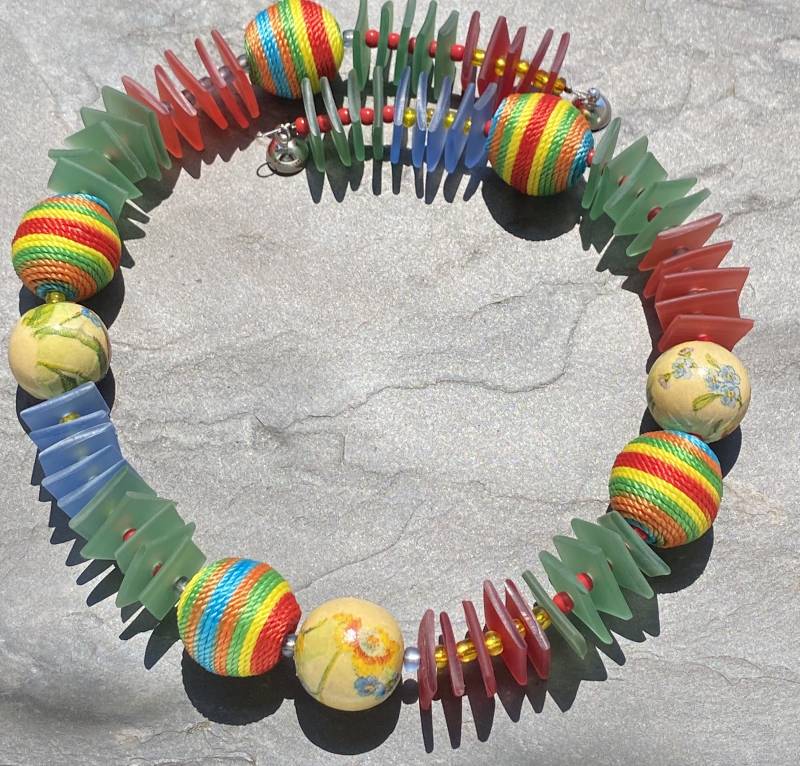 Halskette Bunt von SchmuckesausDraht