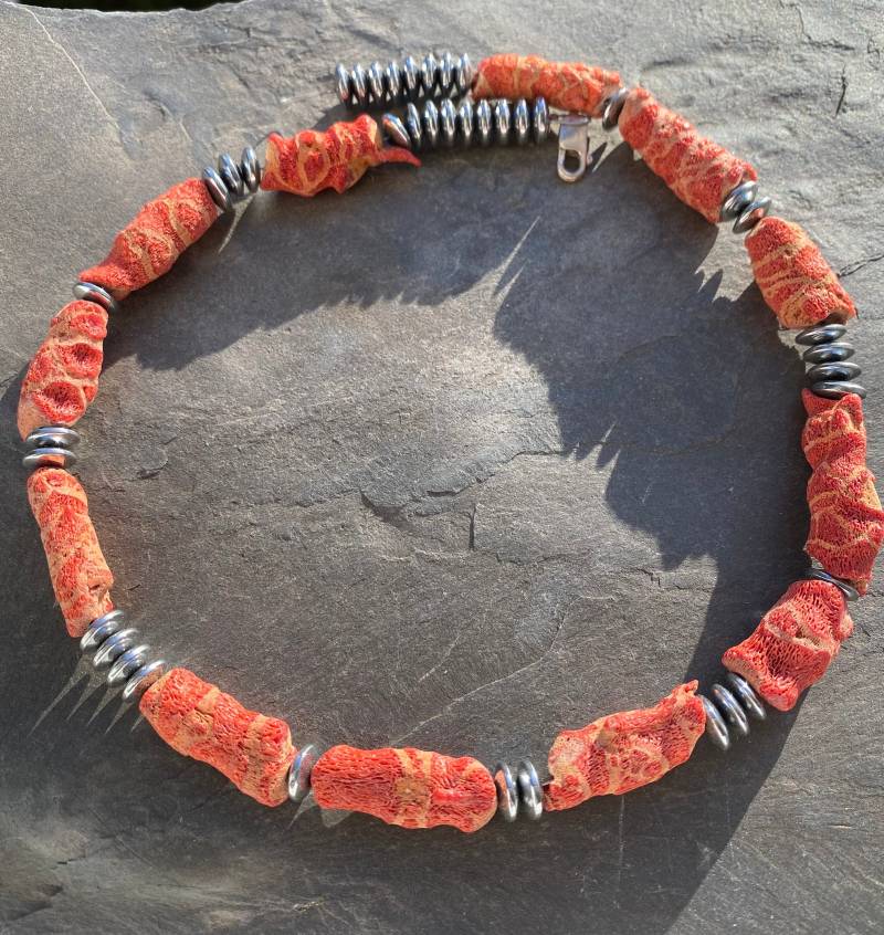 Kette Naturkoralle in Ästchenform Kette Naturkoralle in Ästchenform von SchmuckesausDraht