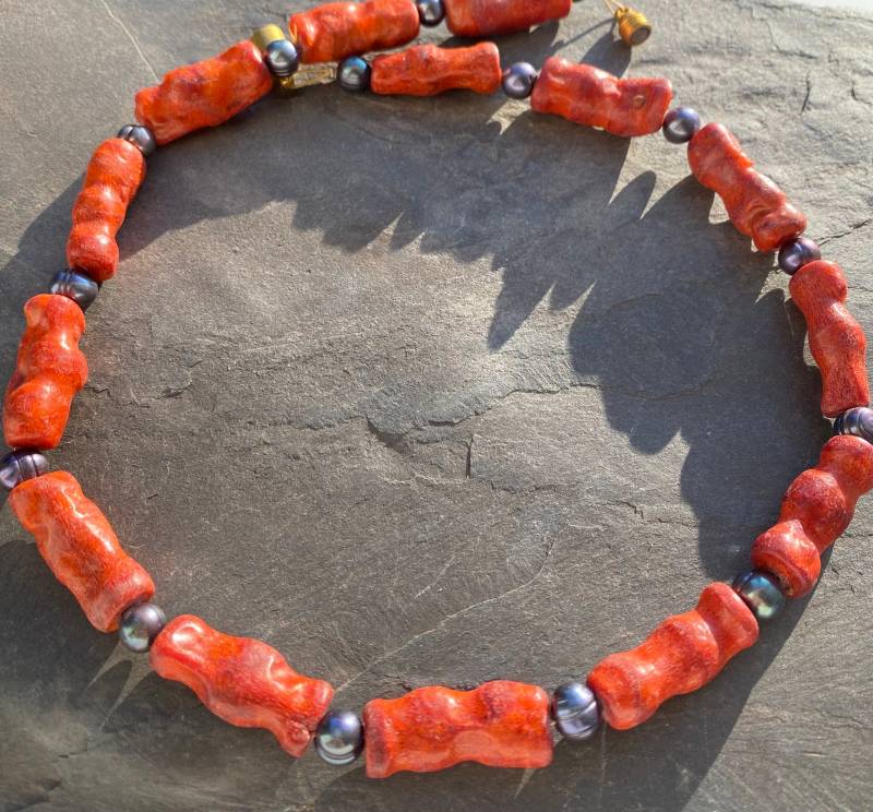 Korallenäste & Perlen von SchmuckesausDraht