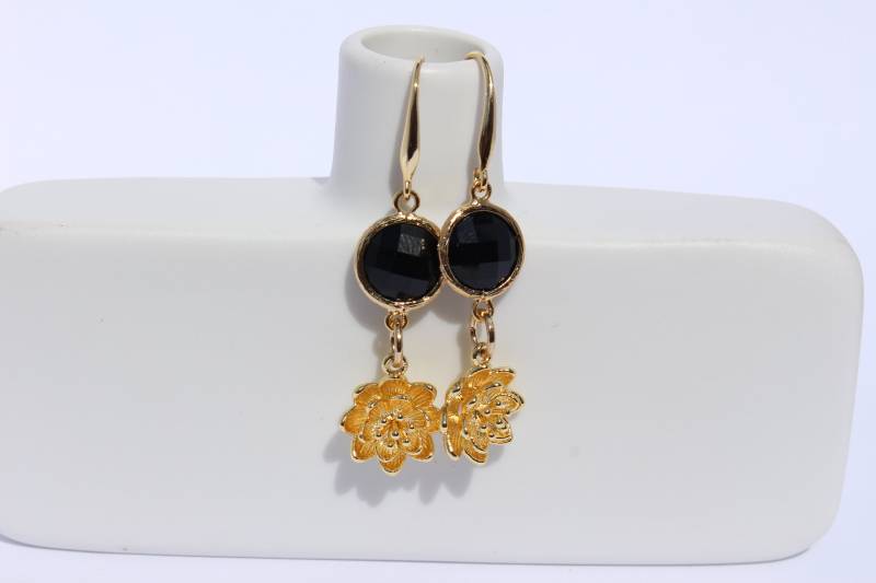 Ohrringe Blüte Lotus Ohrringe Blüte Lotus von SchmuckesausDraht