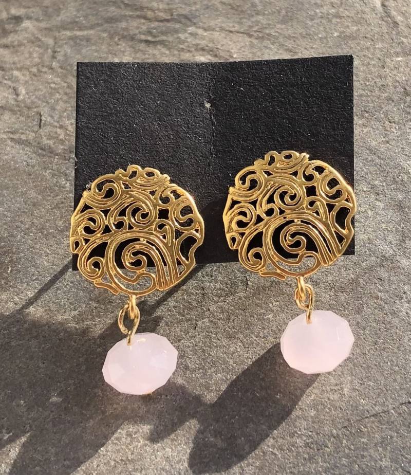 Ohrringe Ornament Boho Ohrstecker Ohrringe Ornament Boho Ohrstecker von SchmuckesausDraht